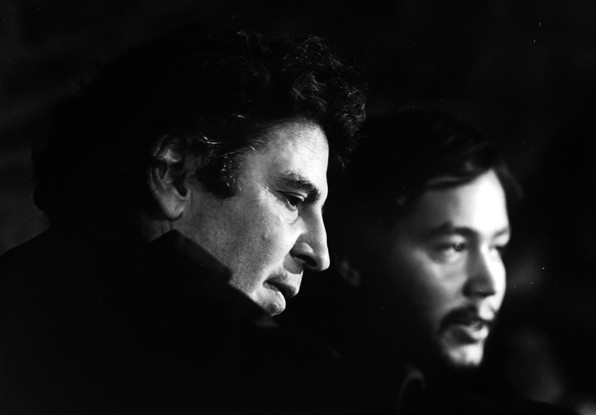 Mikis Theodorakis &Asteris Kutulas (Leipzig, 1982) © Privatier AstiMusic